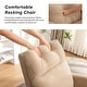 preview thumbnail 47 of 171, HOMYKA 28" Wide Rocking Chair for Nursery with Solid Wood Leg