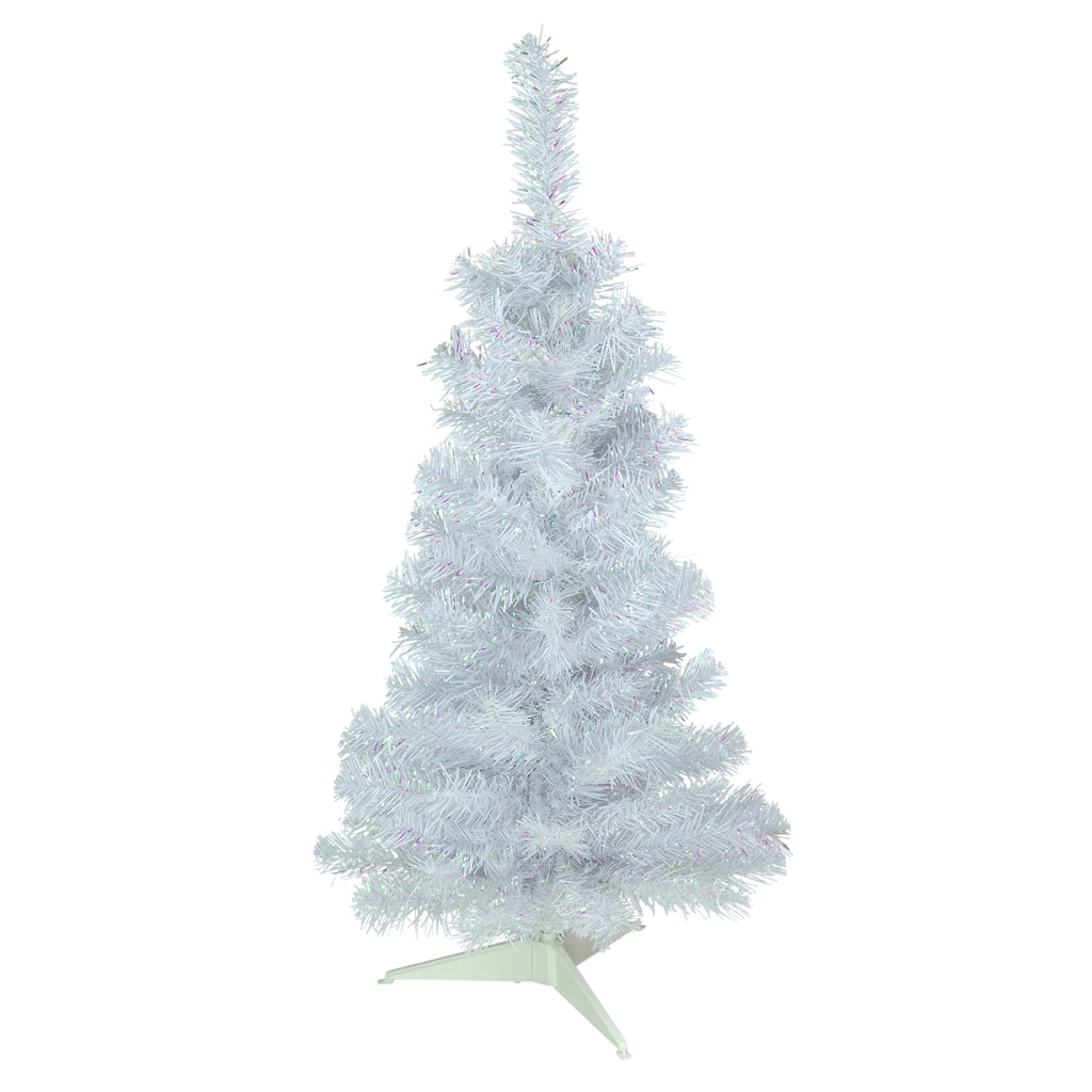 Medium Rockport White Pine Artificial Christmas Tree - 3' - Unlit - 3 Foot