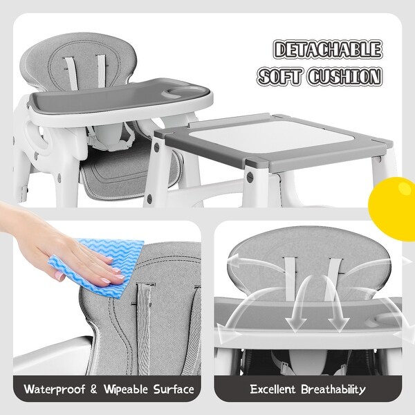 8 in 1 Baby High Chair Kids Stool Table Chair Set - buybuy BABY