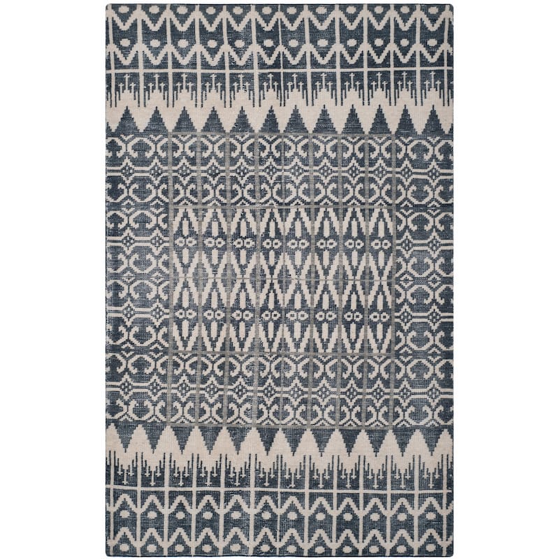SAFAVIEH Hand-knotted Kenya Vanita Southwestern Tribal Wool Rug