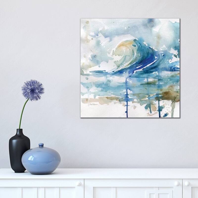 iCanvas "Malibu Surf II" by Carol Robinson Canvas Print - 18x18x1.5