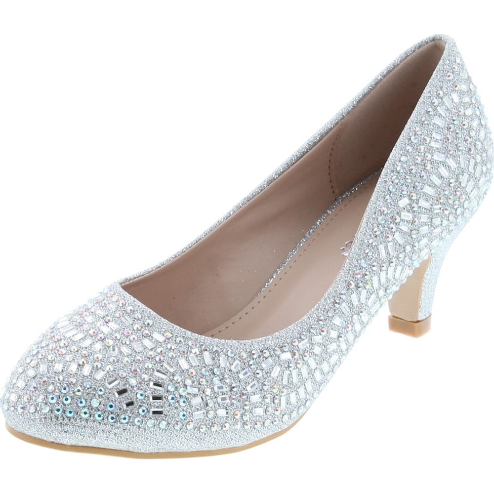 cheap silver heels under $20