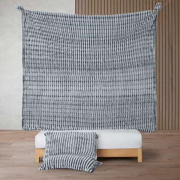 Freezin Waters - Coma Inducer® Oversized Comforter Set - Frosted Navy - King