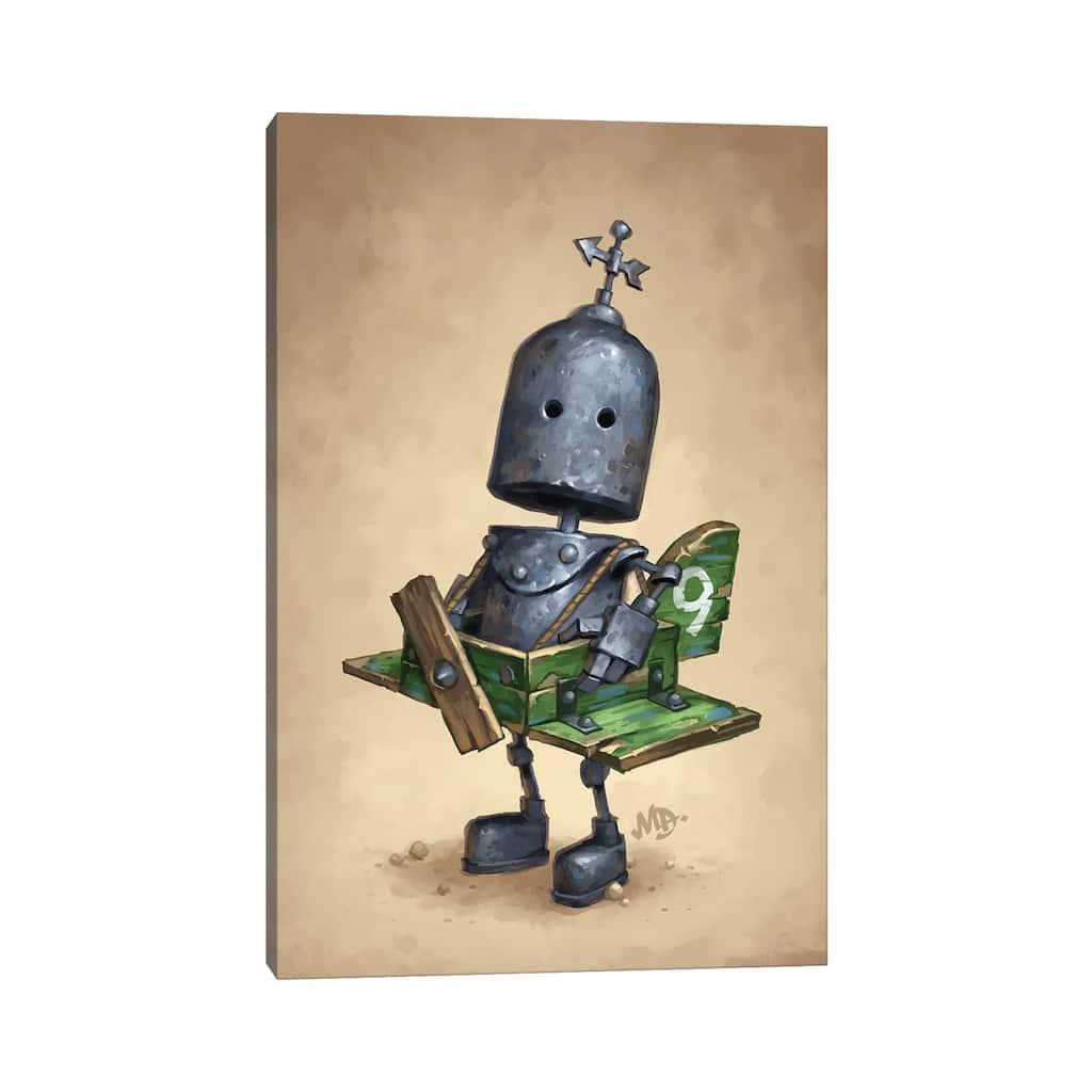 iCanvas "The Aviator" by Matt Dixon Canvas Print