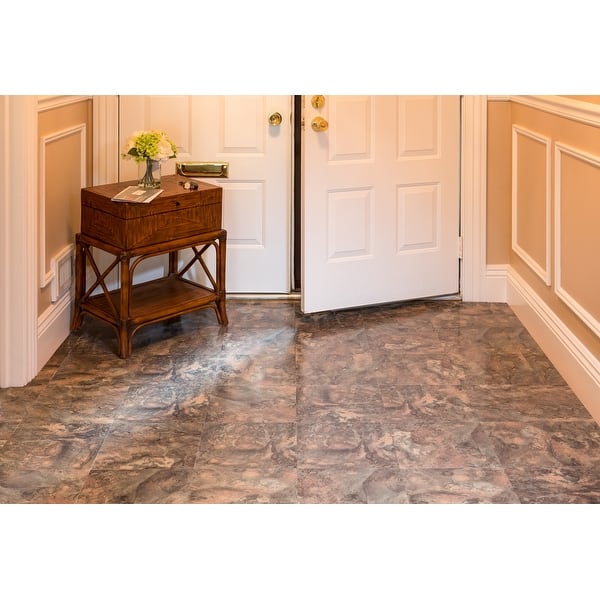 Achim Sterling Granite 12x12 Vinyl Floor Tile (20 Tiles/20 sq ...