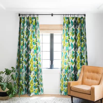 1-piece Blackout Painted Camo Made-to-Order Curtain Panel