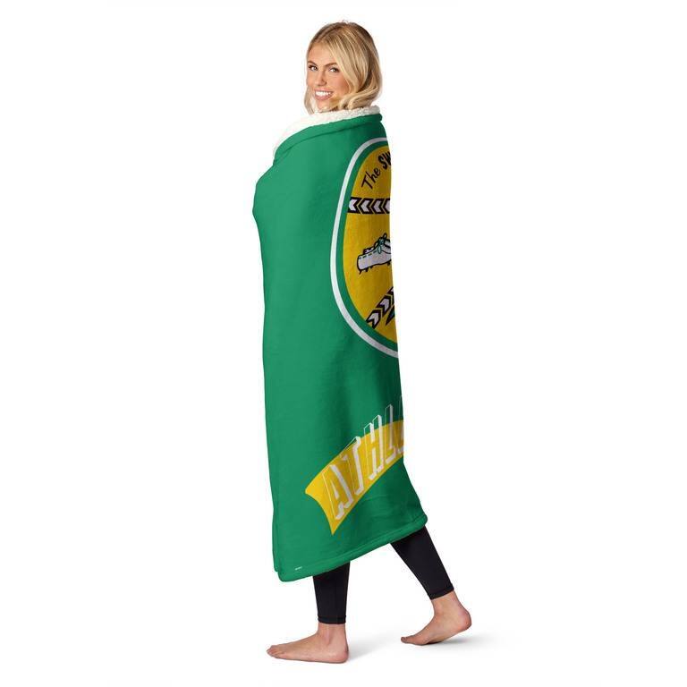 MLB CC Throwback Silk Touch Sherpa Throw Blanket