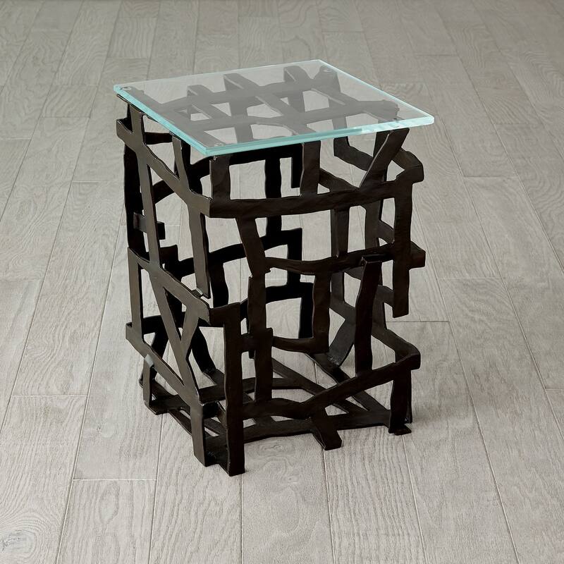 Fragments End Table