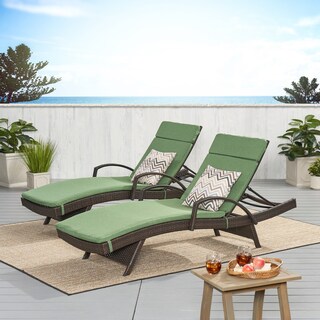 Vilano Outdoor Cushioned Lounge Chair (Set of 2) by Havenside Home