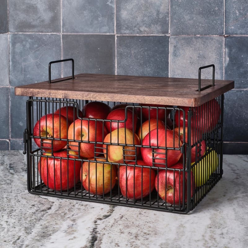 Mikasa Gourmet Basics Madam Grid Stacking Basket