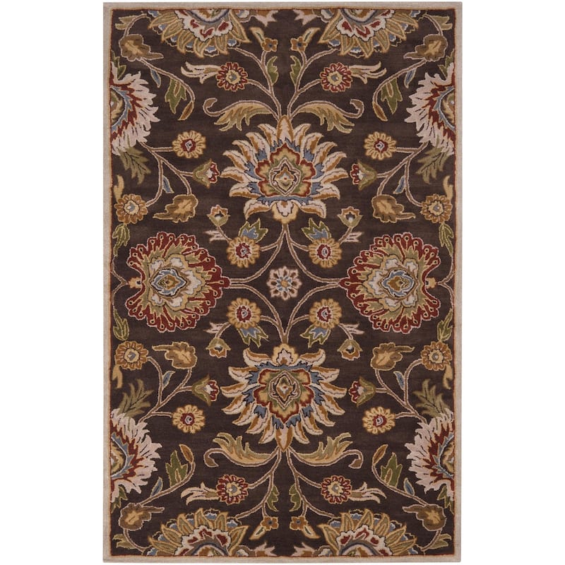 Livabliss Caesar Updated Traditional Paisley Hand Tufted Area Rug.