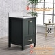 preview thumbnail 10 of 15, Prismora 24 in. Juniper Green Vanity with Countertop & Splash, Single Sink