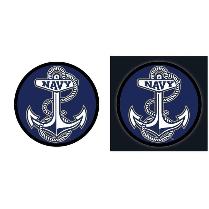 US Naval Academy LED Lighted Sign