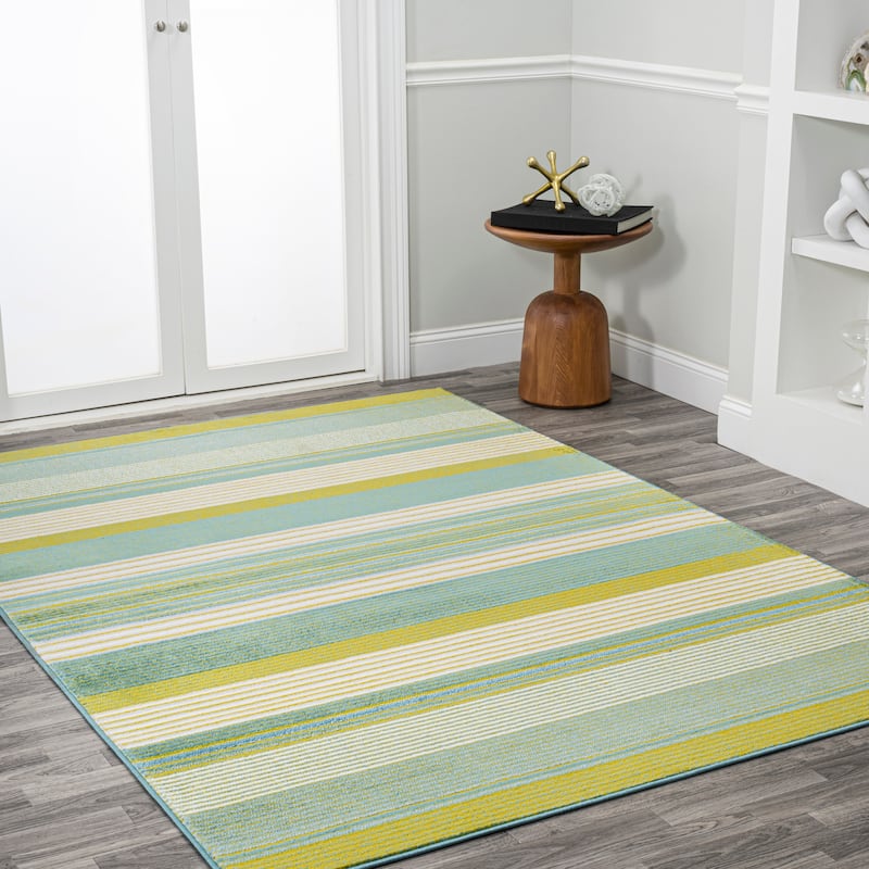 JONATHAN Y Austin Modern Botanical Wildflower Area Rug