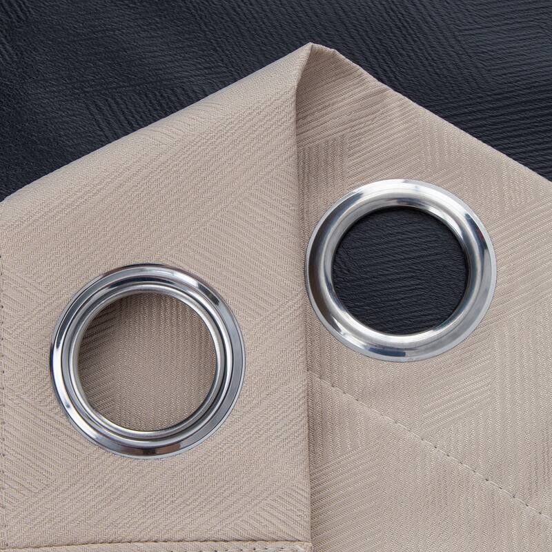 Barron Blackout Window Curtain Grommet Panel 90"