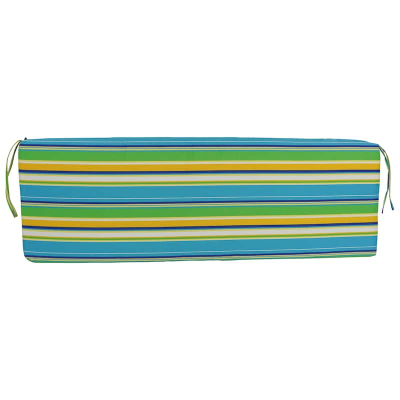 Blazing Needles 63-inch All-Weather Bench Cushion - 63 x 19