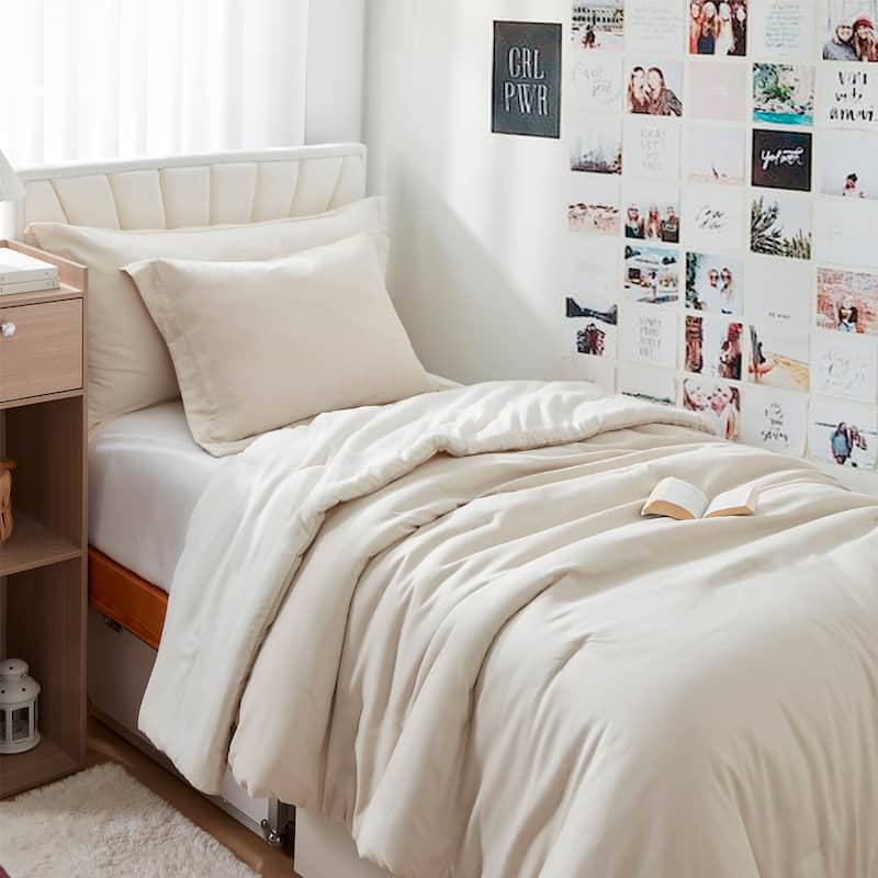 Dorm Haul® - Cozy College Comforter Set - Twin XL Reversible Bedding