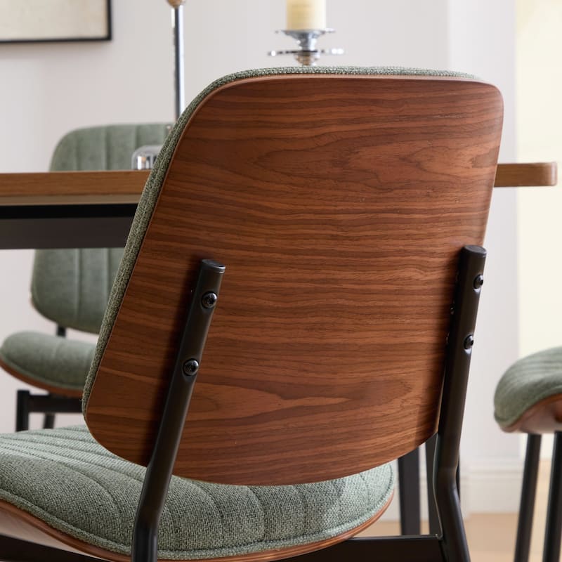 Mid Century Modern Retro Dining Chairs, Set of 2