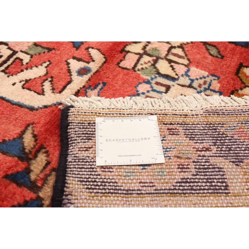 ECARPETGALLERY Hand-knotted Andelz Red Wool Rug - 5'5 x 9'9
