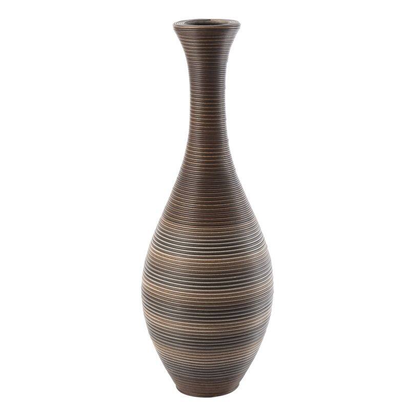 Browns Swirl Vase