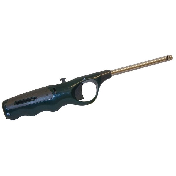 11.25" Plastic Black Modern Butane Lighter". Opens flyout.