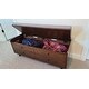 Middlebrook Upholstered Seat Storage Bench 3 of 3 uploaded by a customer