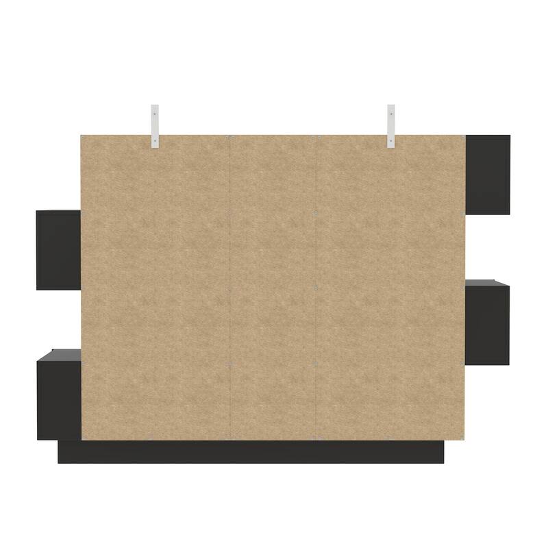 Sleek High Gloss White Eight-Drawer Dresser, Storage Unit Chest