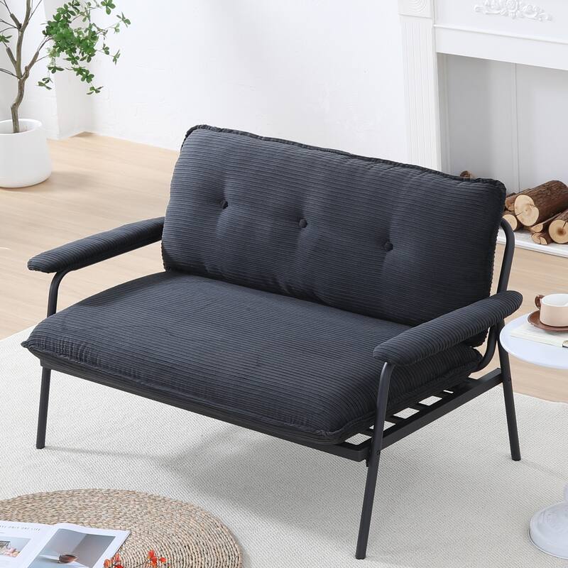 The 53-Inch Sofa Offers A Spacious Layout In The Small Apartment