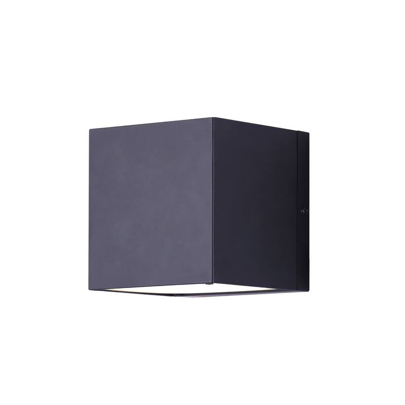 Canarm Alexia 4" Tall LED Wall Sconce - Black
