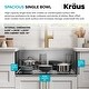 preview thumbnail 48 of 144, KRAUS Kore Workstation Undermount Stainless Steel Kitchen Sink