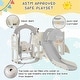 preview thumbnail 16 of 43, Toddler Slide & Swing Set 8 in 1,Kids Playground Climber Slide Playset