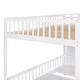 preview thumbnail 32 of 50, Full-Over-Full Bunk Bed with Changeable Table