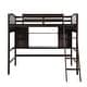preview thumbnail 36 of 34, Twin Loft Bed with Shelves, Desk, and Ladder - Perfect for Multi-Use Spaces