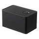 preview thumbnail 2 of 12, Yamazaki Home Vacuum-Sealing Butter Dish, Polypropylene, 700ml - L 3.62 x W 5.79 x H 3.35 inches Black