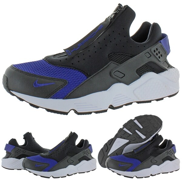 black trainers with zip