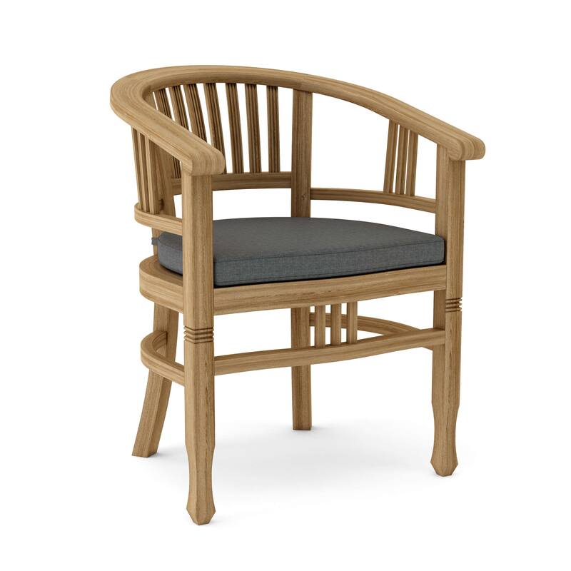 Captain Teak Outdoor Dining Chair - N/A