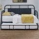 preview thumbnail 32 of 40, Vintage Series Distressed Metal Twin Metal Trundle Navy