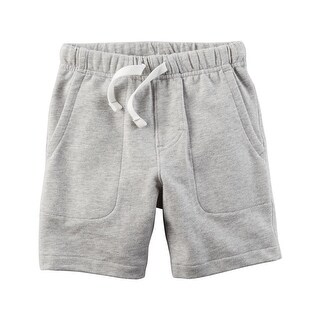 L//S French Terry Pullover Carters Boys M.V.P Gray