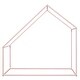 preview thumbnail 7 of 14, Metal Twin House Bed with Roof - Cozy & Fun for Kids