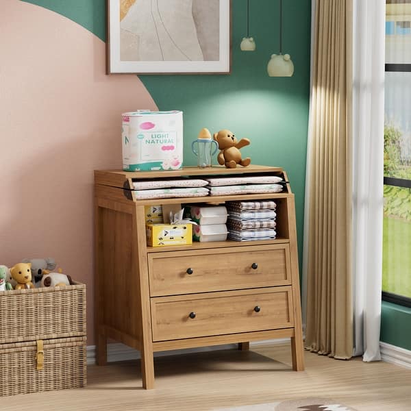 changing table for on top of a dresser Multifunctional Flip-Top Nursery Organizer & Diaper Changing Table - Bed  Bath & Beyond