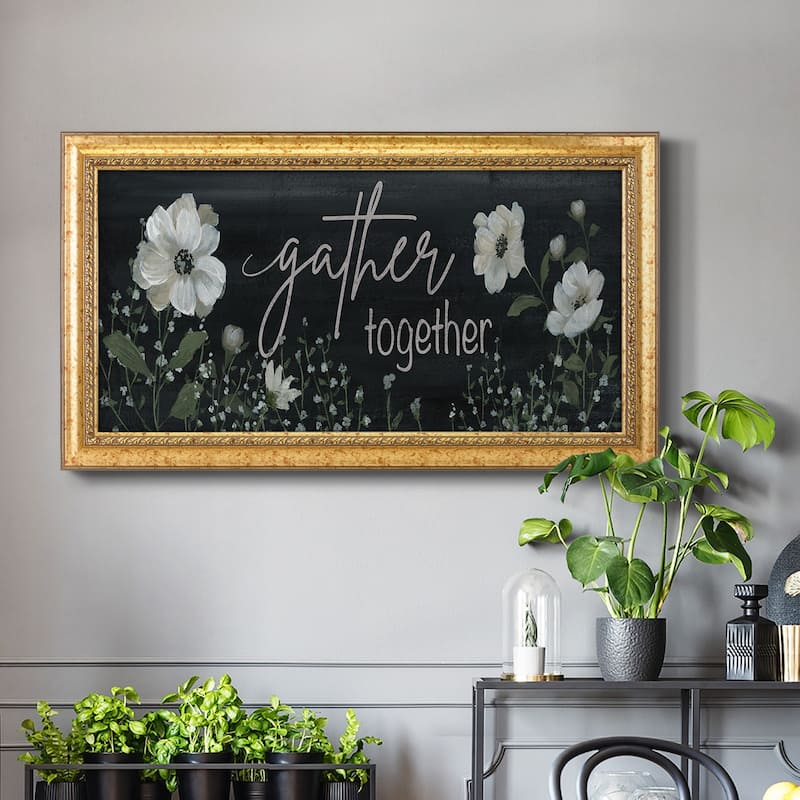 Gather Together Premium Framed Canvas- Ready to Hang