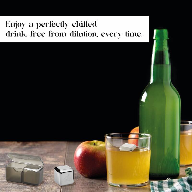 Rabbit Whiskey and Beverage Jumbo Chilling Stones Set