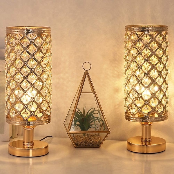 Lamps with gold on sale