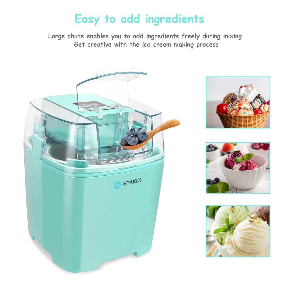 Stakol ice cream maker recipes outlet