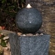 preview thumbnail 31 of 33, Demta Floating Sphere Oversized LED Fountain by Havenside Home