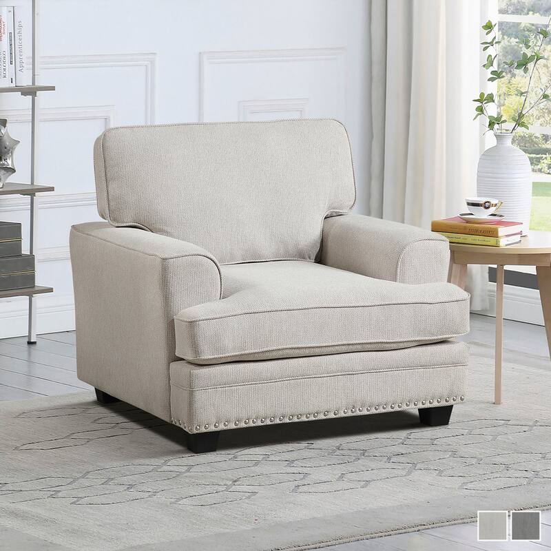 Pombal Chenille Living Room Chair