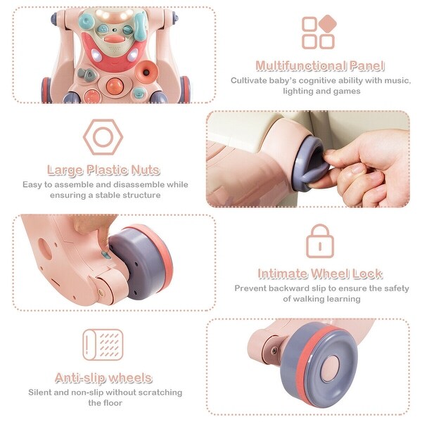 3 in 1 activity walker disassembly