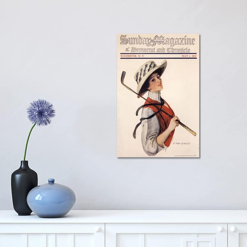 iCanvas "1910s Sunday Magazine Cover" by The Advertising Archives Canvas Print - 18x12x1.5