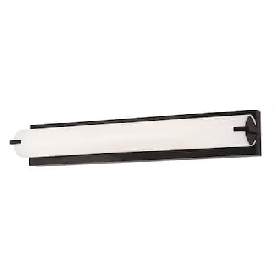 Axel 24" LED Vanity Light - 24.75"L x 4.13"Ext x 4.13"H