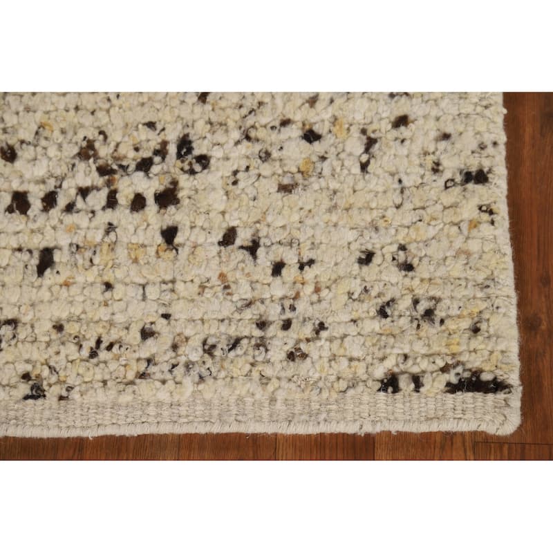 Moroccan Oriental Abstract Accent Rug Handmade Wool Carpet - 2'0"x 3'0"